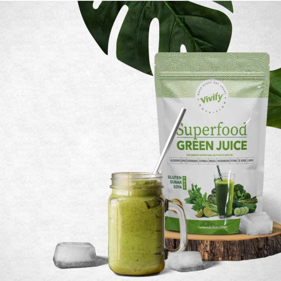 JUGO VERDE EN POLVO 350GR